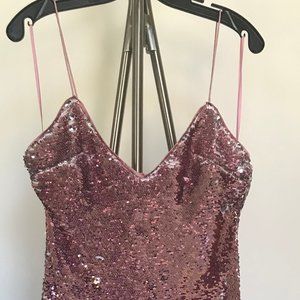 Pink Sequin M Boutique Dress